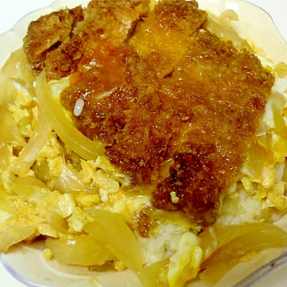 白だしでとろとろ卵のカツ丼 レシピ 作り方 By Hottyoi 楽天レシピ